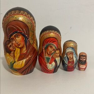 Hand-Painted Russian Nesting Dolls